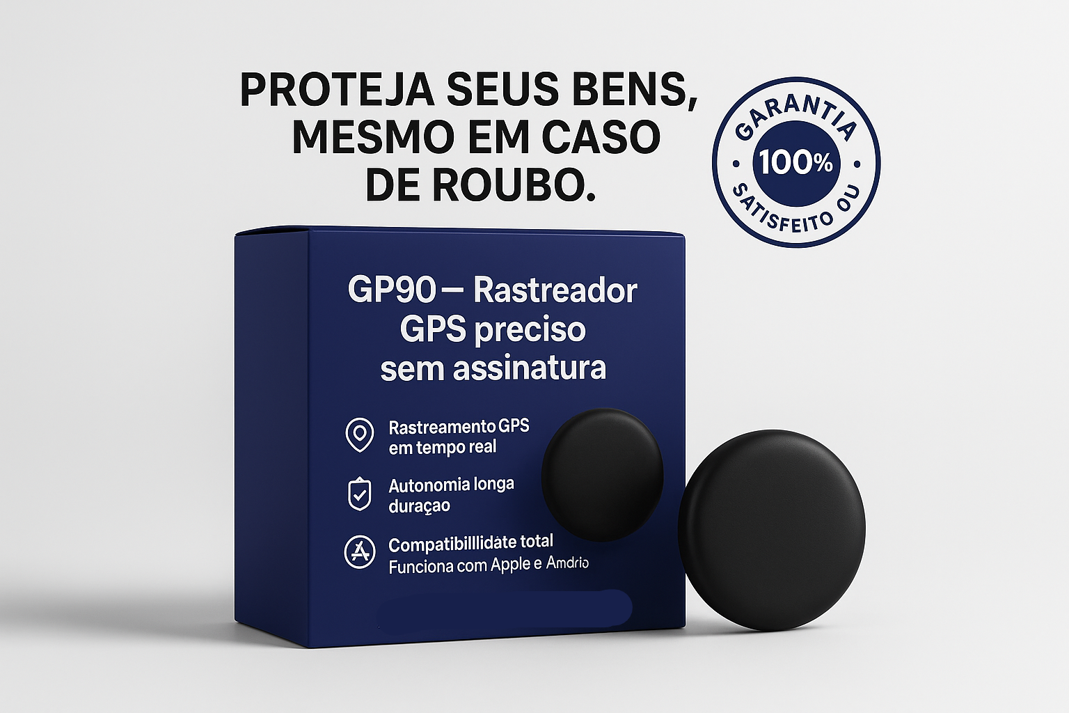 GP90™ – Rastreador GPS com precisão Mundial