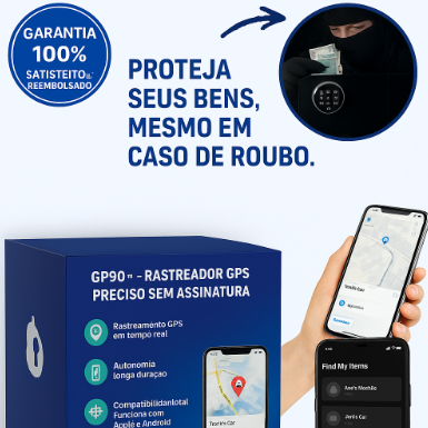 GP90™ – Rastreador GPS com precisão Mundial