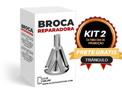 Broca Reparadora - Broca Reparadora de Parafuso