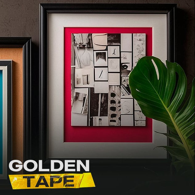 Golden Tape - Fita Adesiva dupla face de Malha Mesh Fiber